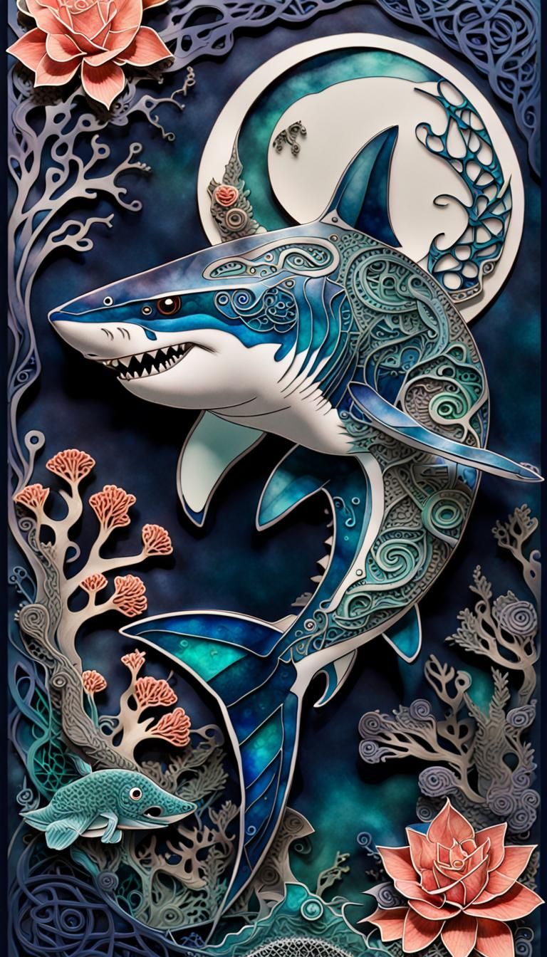 Great White Mural