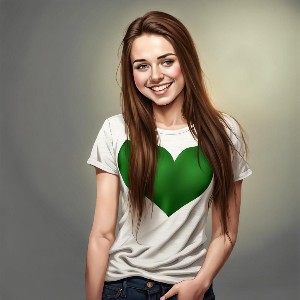 Photorealistic Portrait of an Irish-American Woman