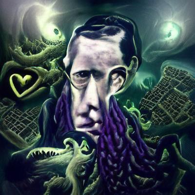 AI Interpretation of Lovecraftian Horror