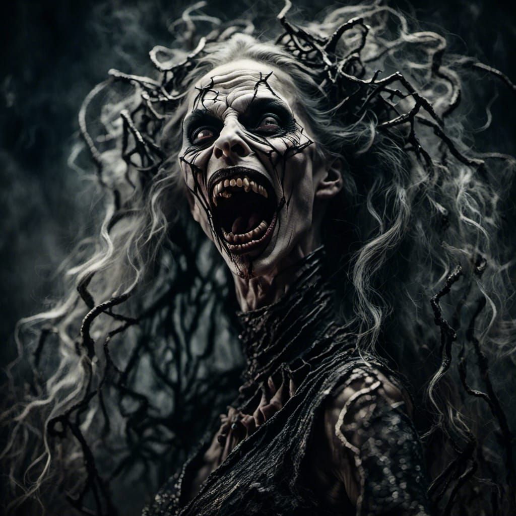 Mesmerizing Nosferatu Vampire in Dark Fantasy Style