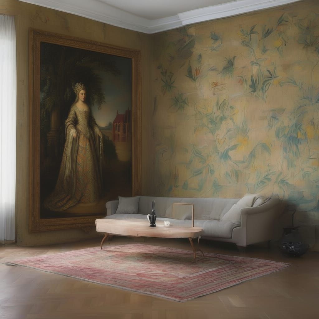 Surreal Disappearances in Art Style of Ensor and Goya