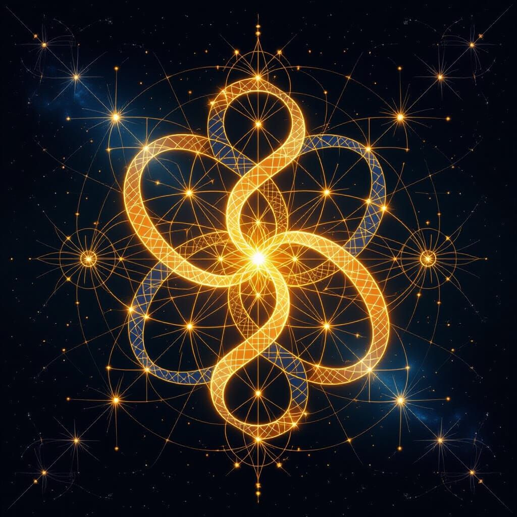 Ophiuchus Constellation Digital Art