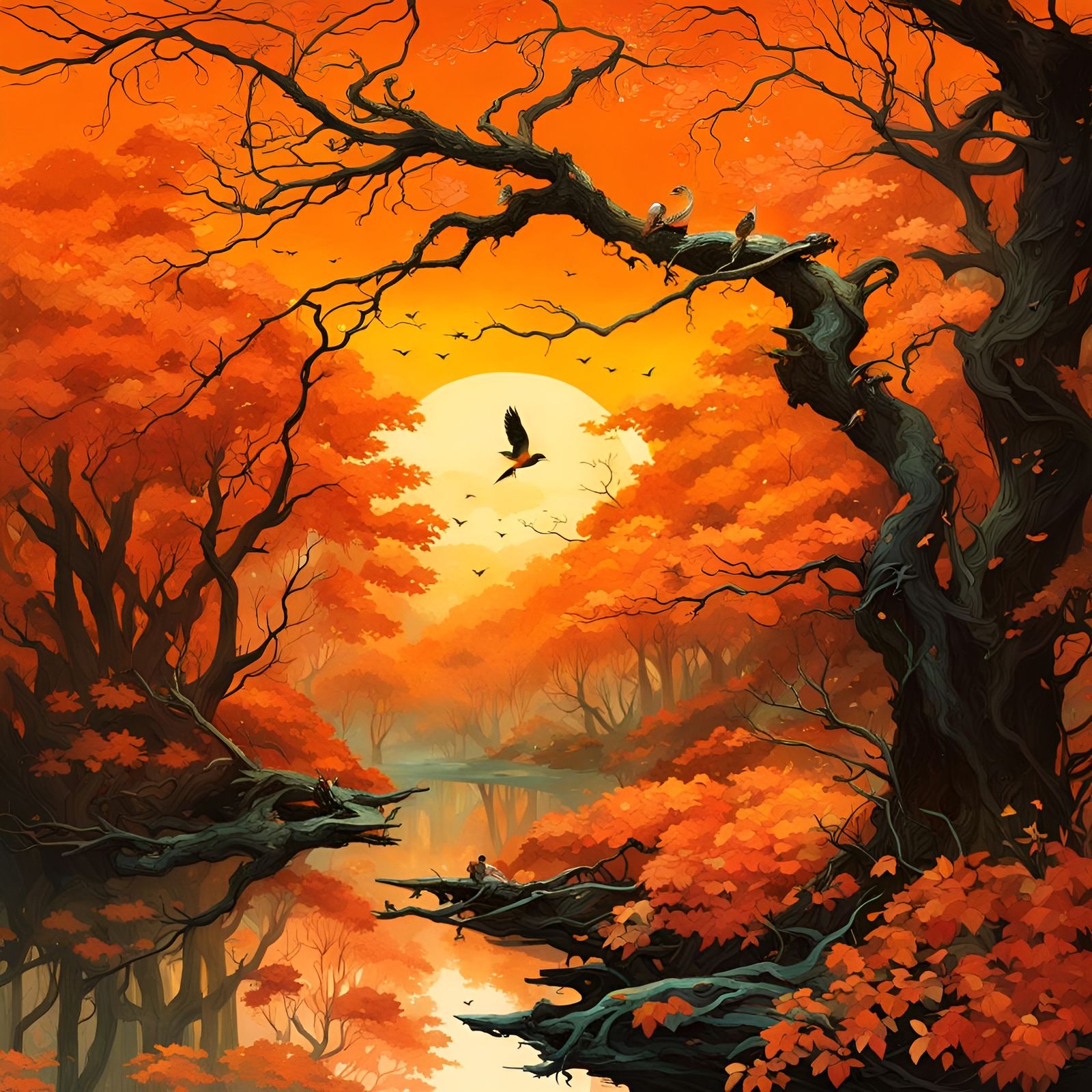 Autumn forest
