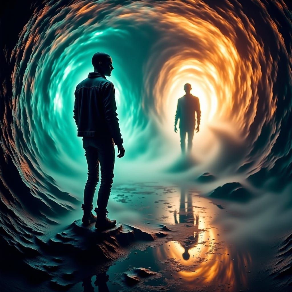 Multiverse Reflections: Infinite Selves in Dystopian Dreamsc...