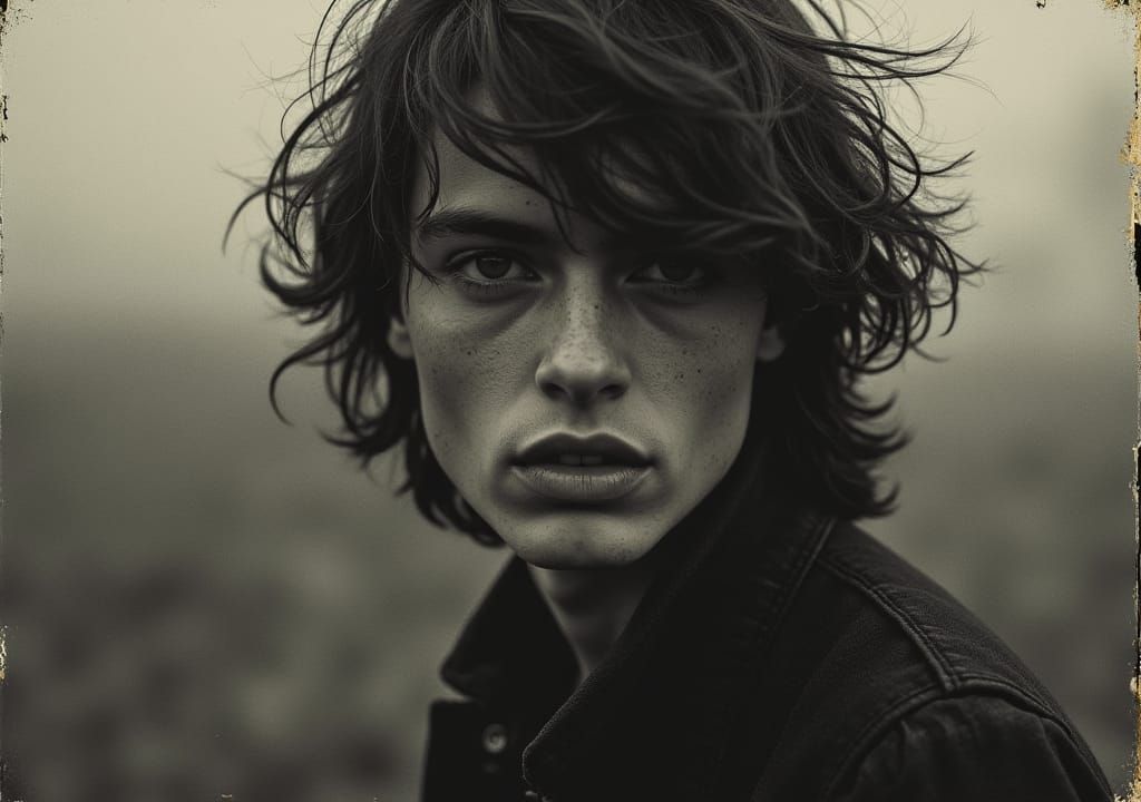 Intimate Portraiture in Expressive Monochrome