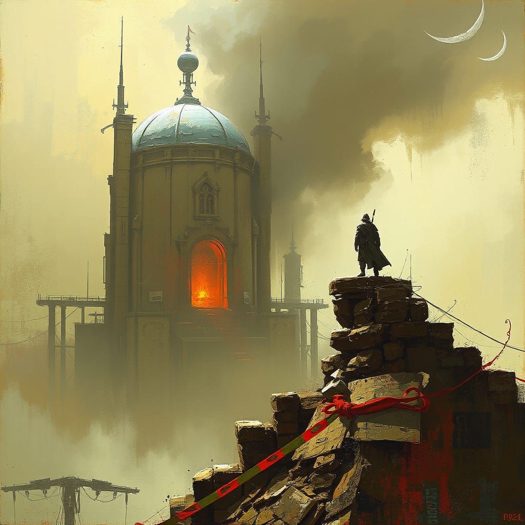 Steampunk Dystopia: Inspired by Two Masters