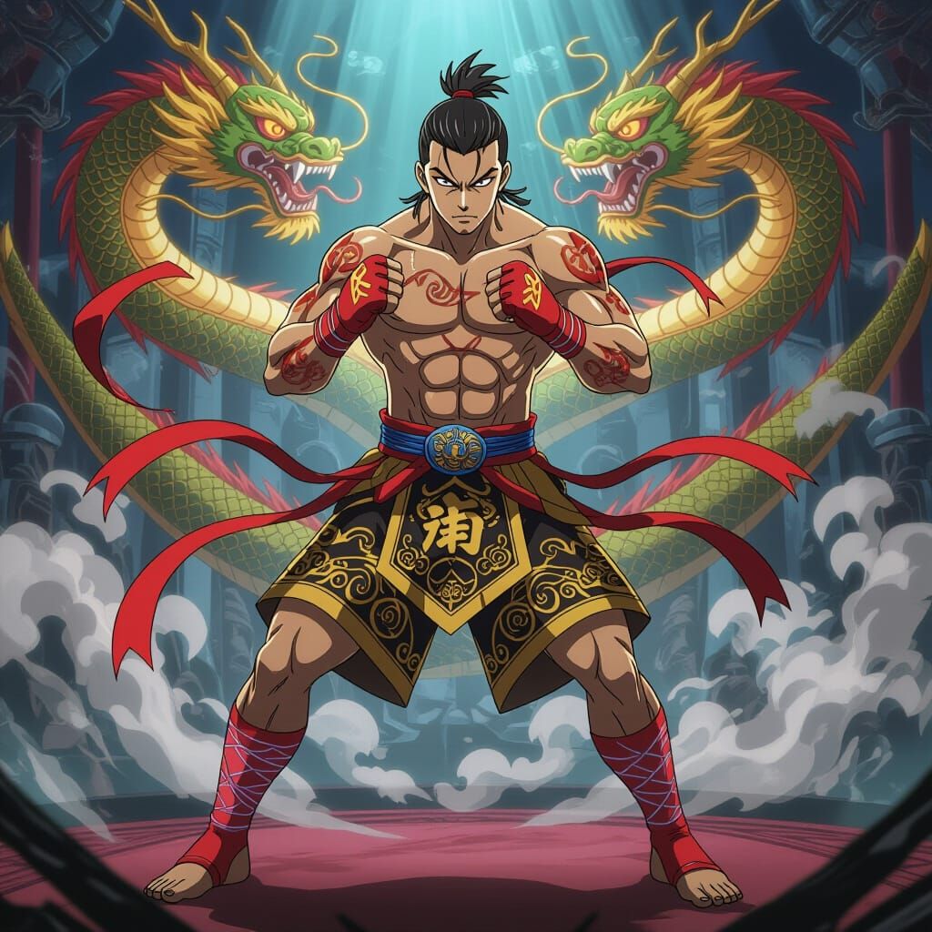 Rodtang Jitmuangnon: The Iron Man in Anime Style