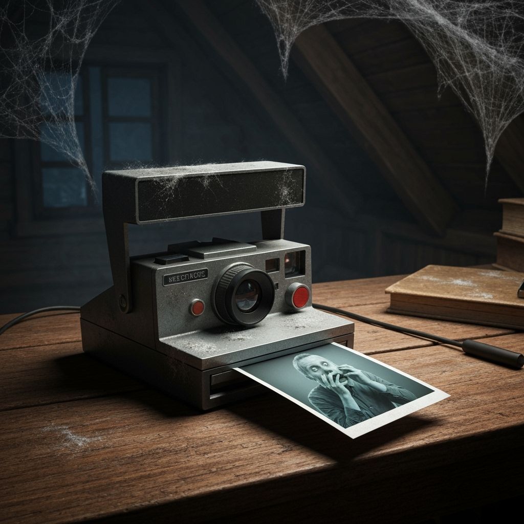 Photo of the ghost in the attic