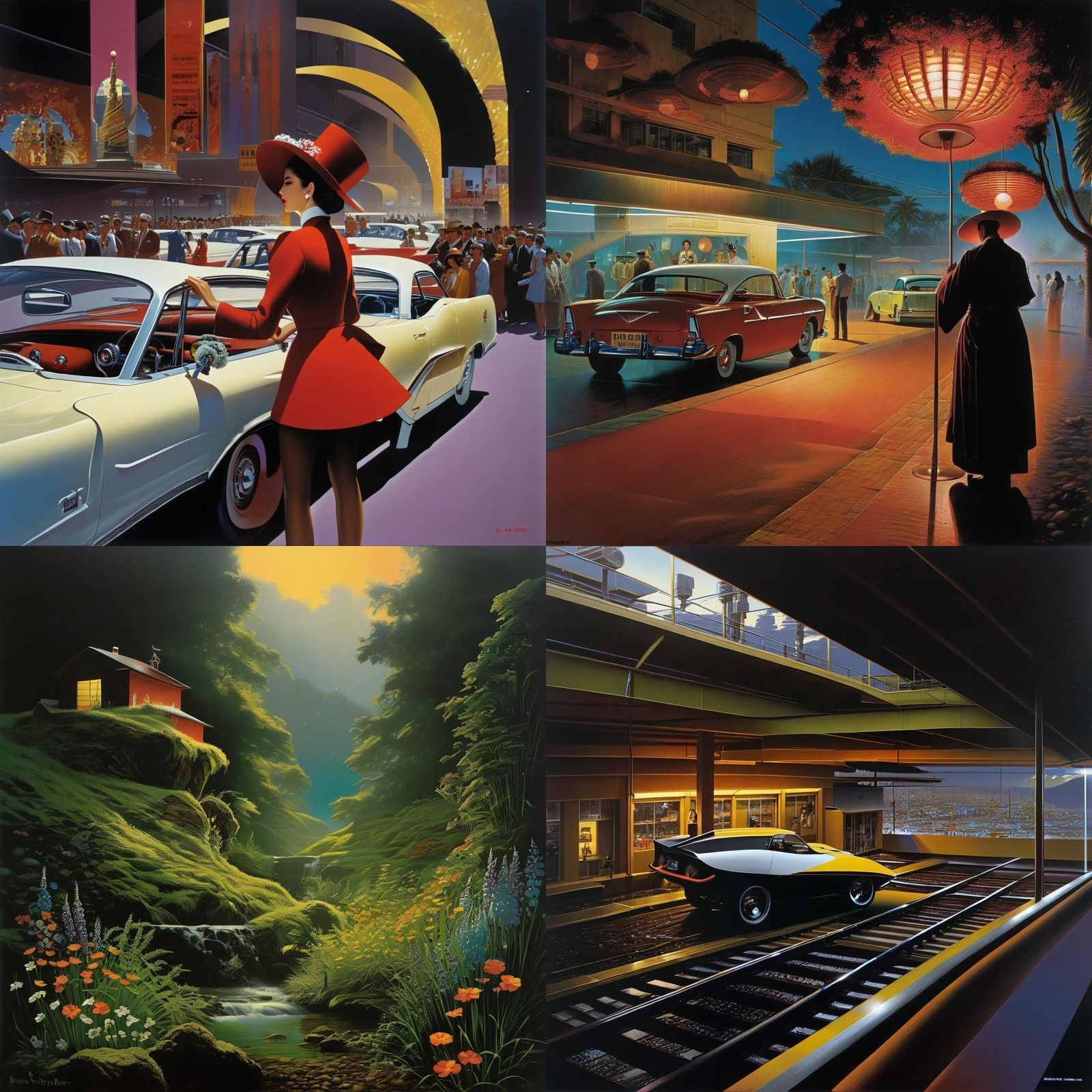 Expressive Painting in Veeber's Style