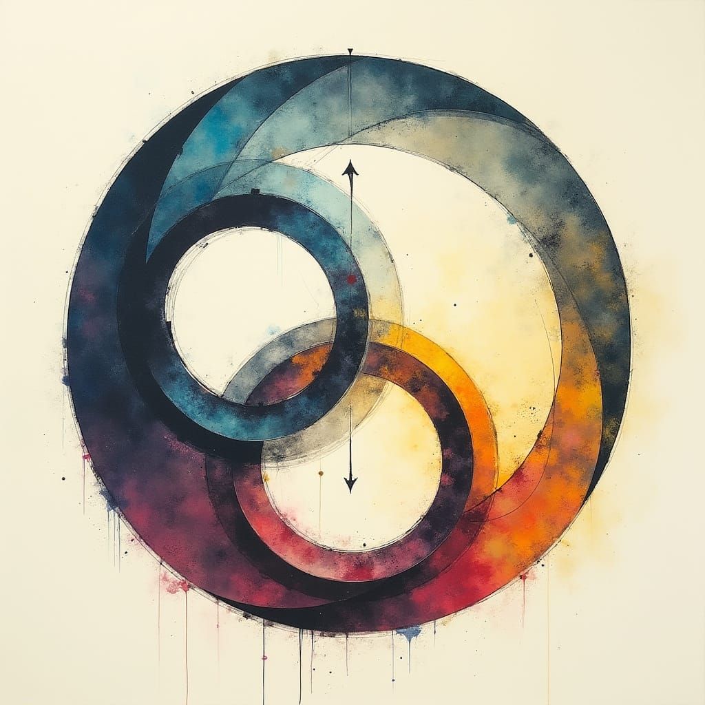 Social Context Cycles: Awareness to Action Illustration