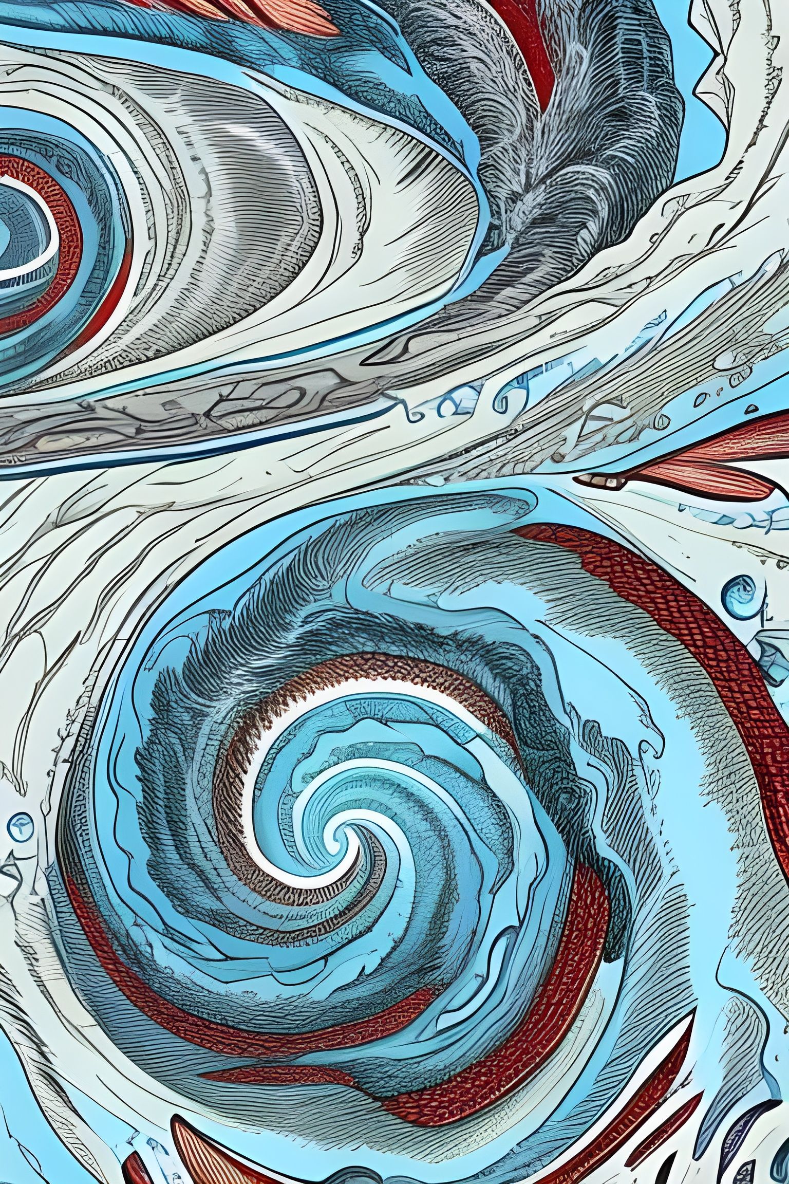 Ocean Maelstrom: Digital Matte Painting in 8K