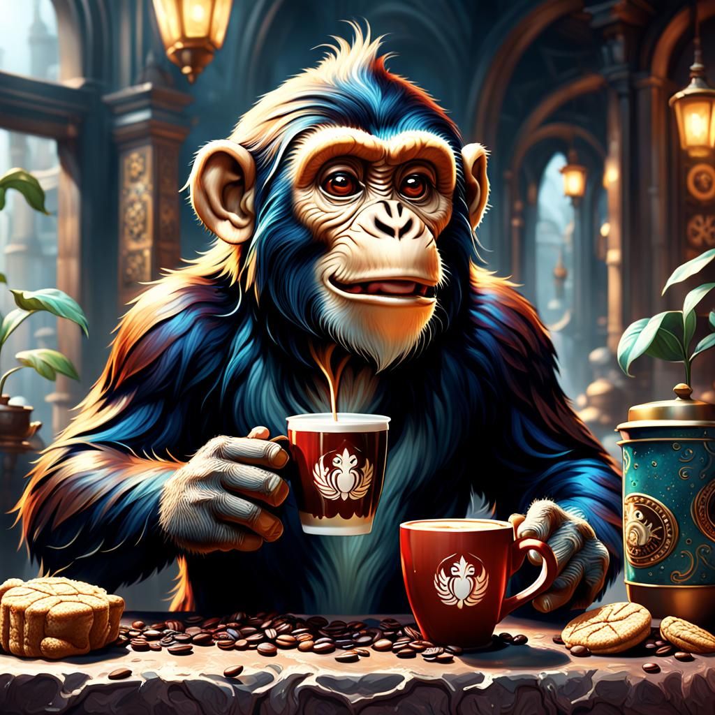 monkey coffee snob