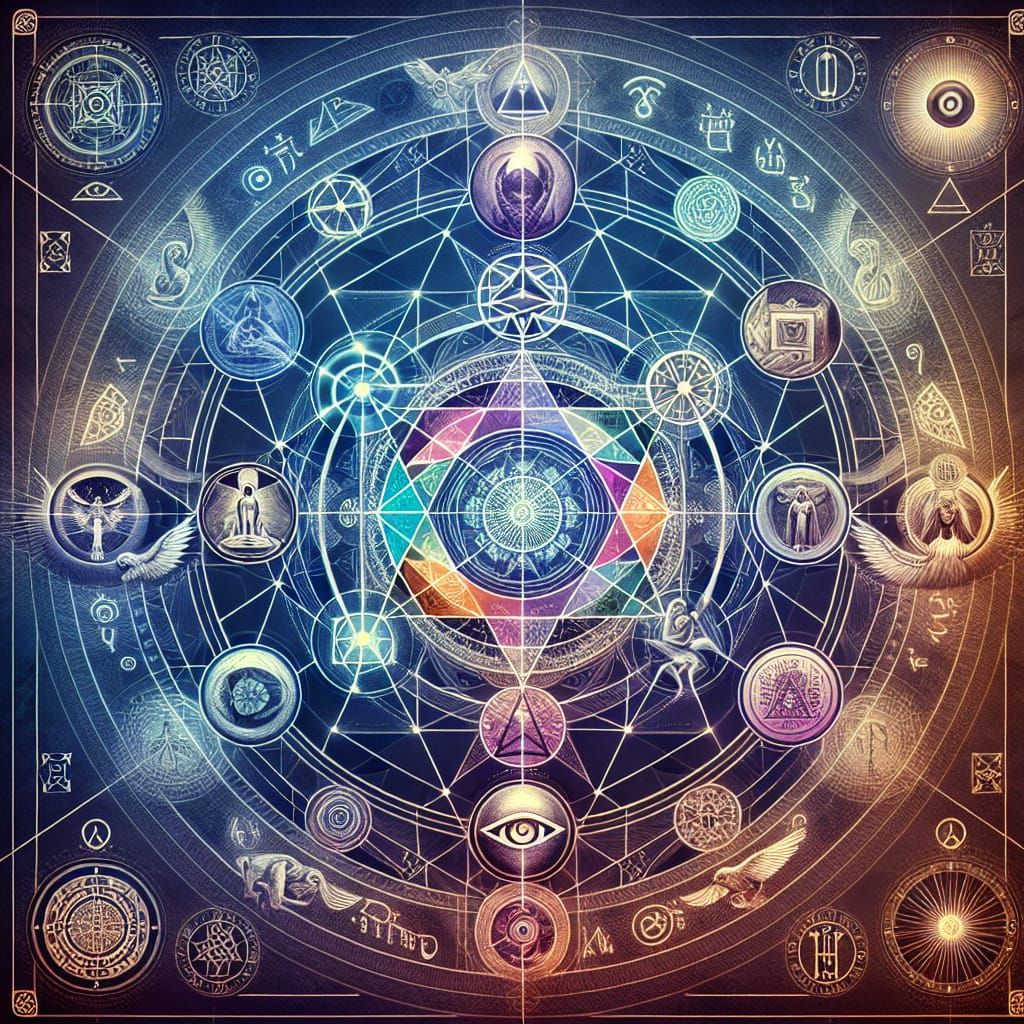 Mysticism in Christianity, Sufism, and the Kabbalah. Ancient...