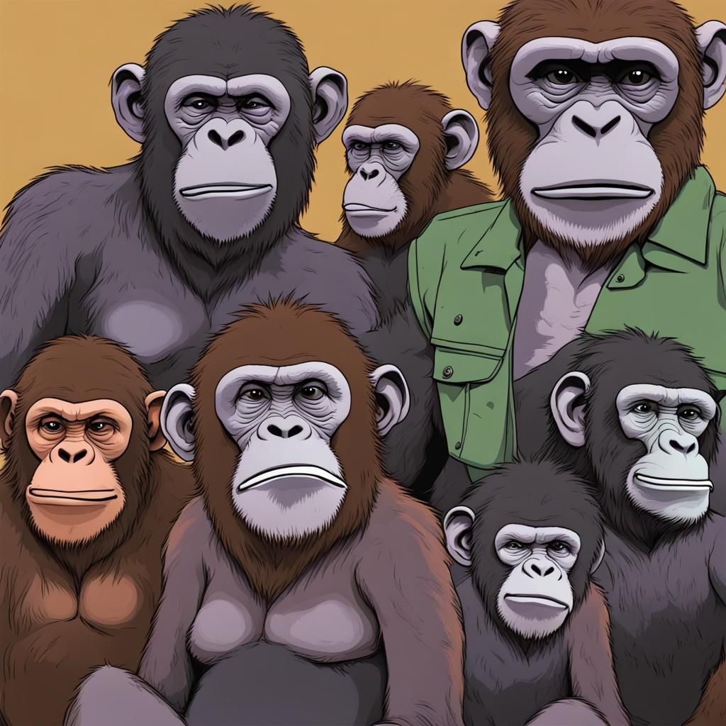 Bored Ape NFT Style Digital Avatar