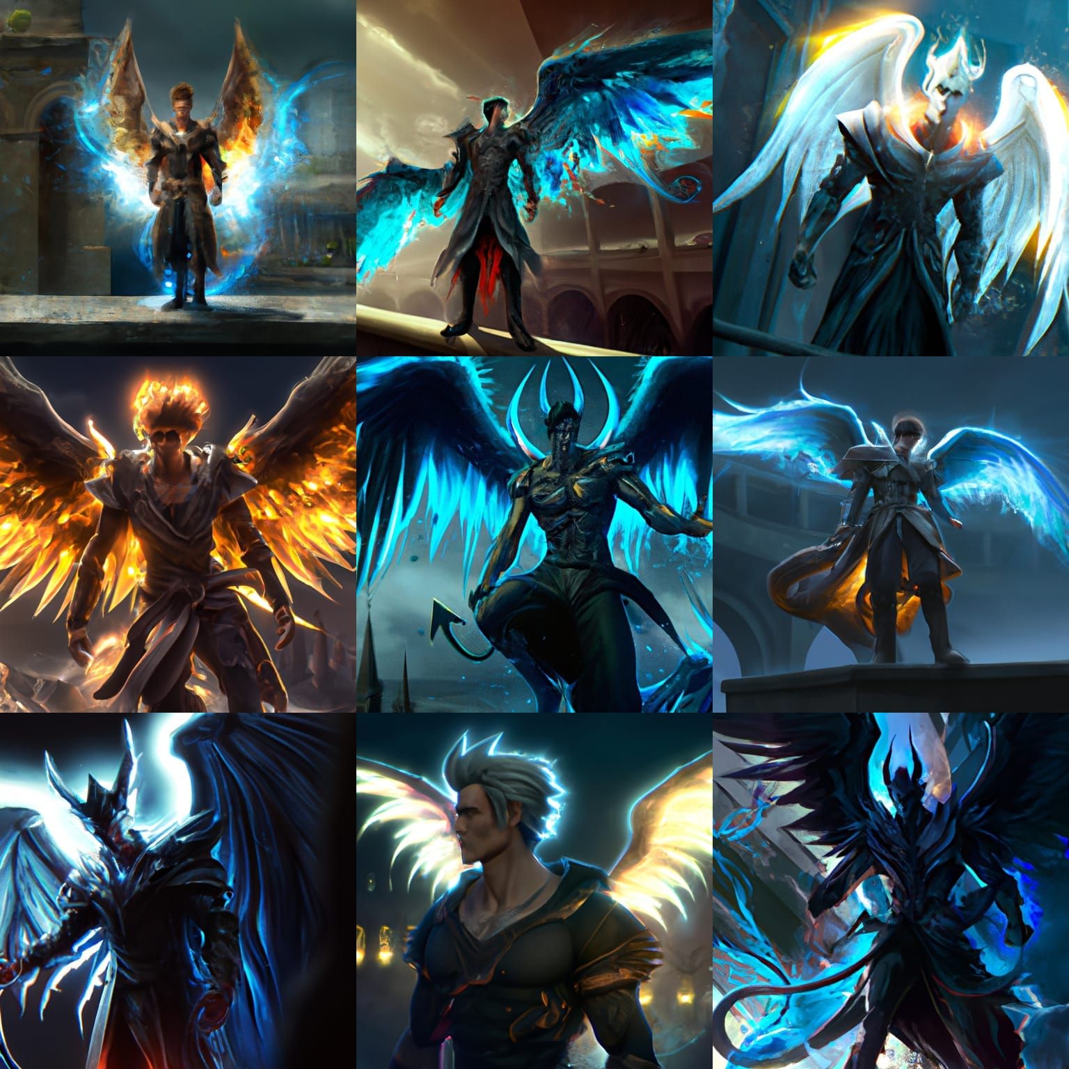 Lucifer: Handsome Fallen Angel of Light