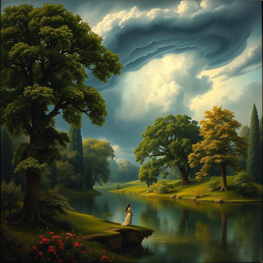 Eden's Last Sunset Before the Storm