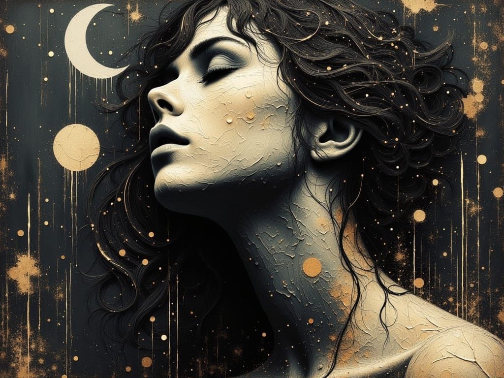 Surrealism Nervous Breakdown in Mystic Flux Style