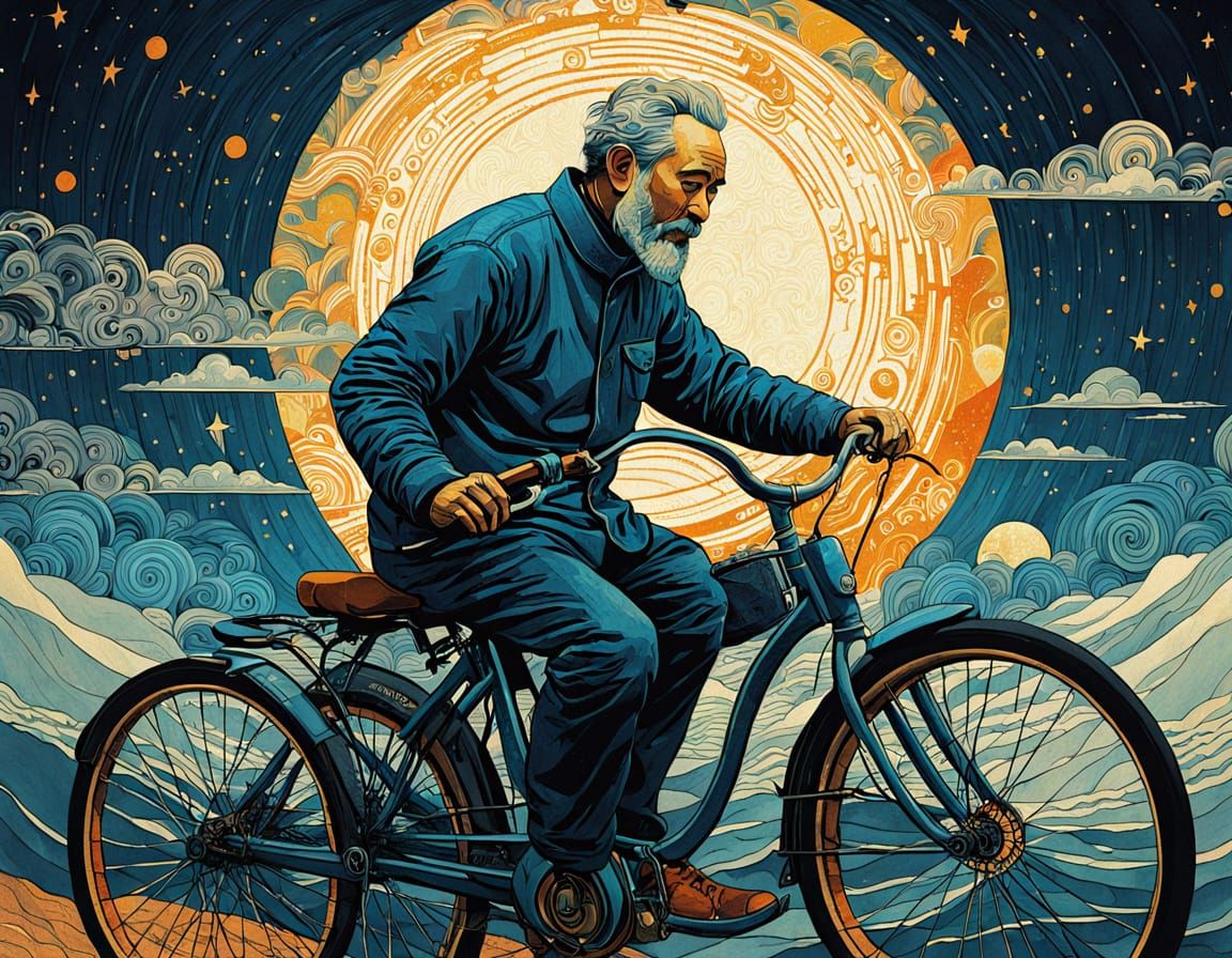 Father and Son: Hyper-Realistic Embossed Digital Art