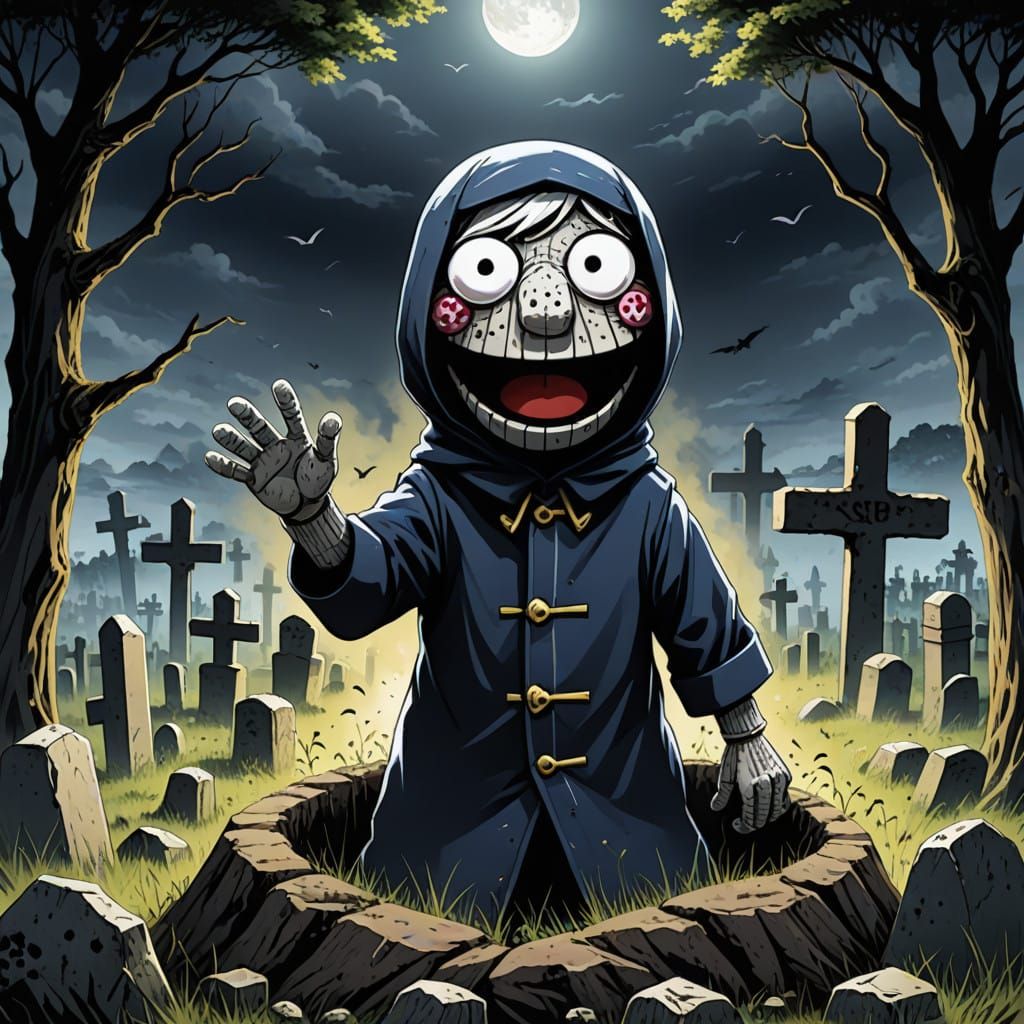 Sock puppet rising from the grave