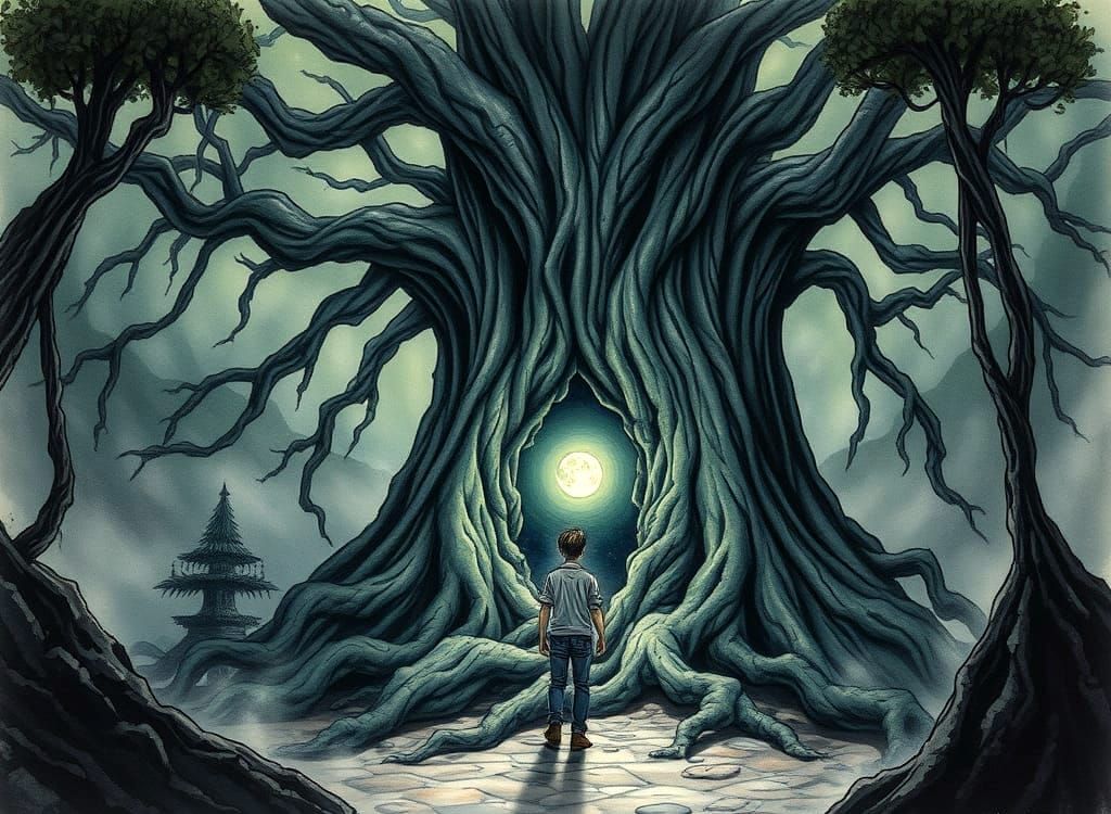 Hidden forest portal