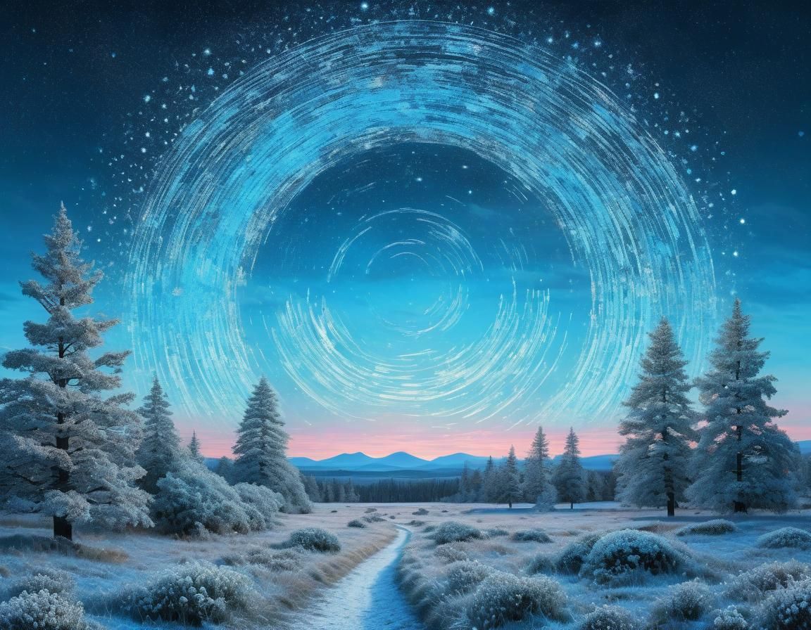 Ethereal Donut Revolutionary in Abstract Surreal Art