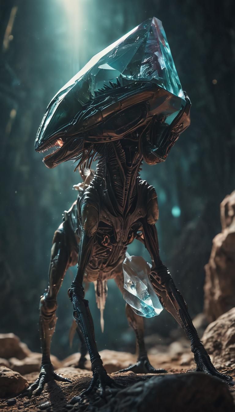 "Alien Life-form encountered in Ice-cave on Europa"