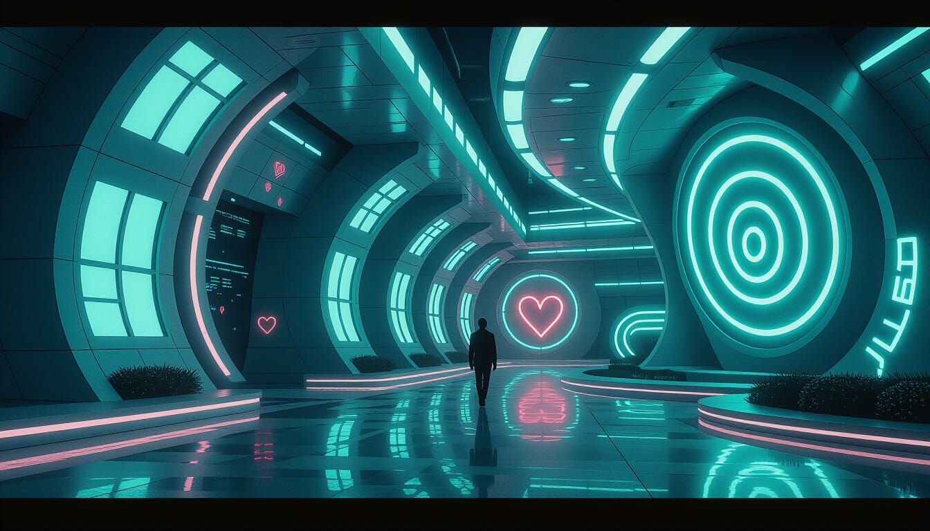 Utopian Frutiger Metro Aesthetic with Vector Grunge