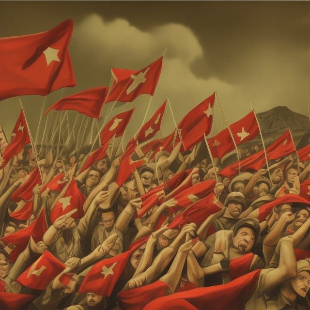 Realistic High-Resolution Image of Communism