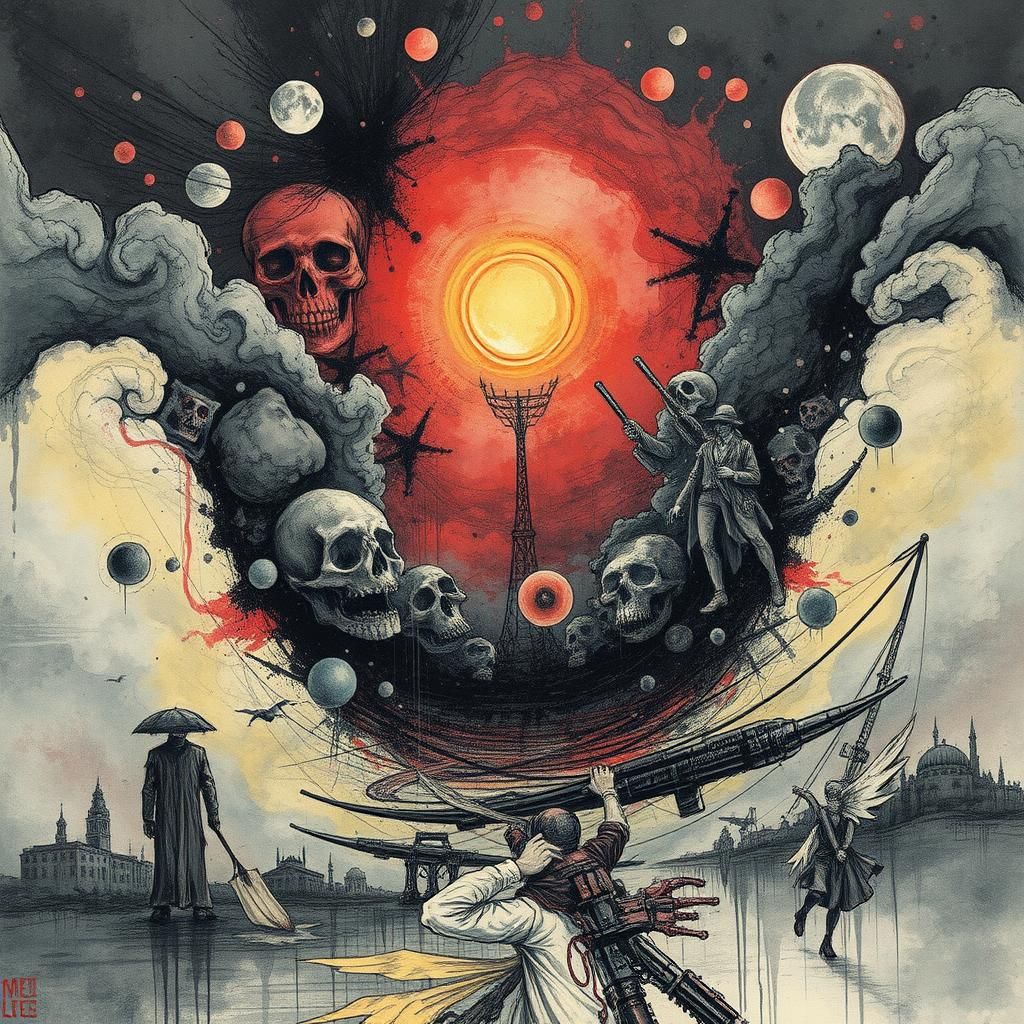 Abstract Dreamscape: A Surreal Search for Truth