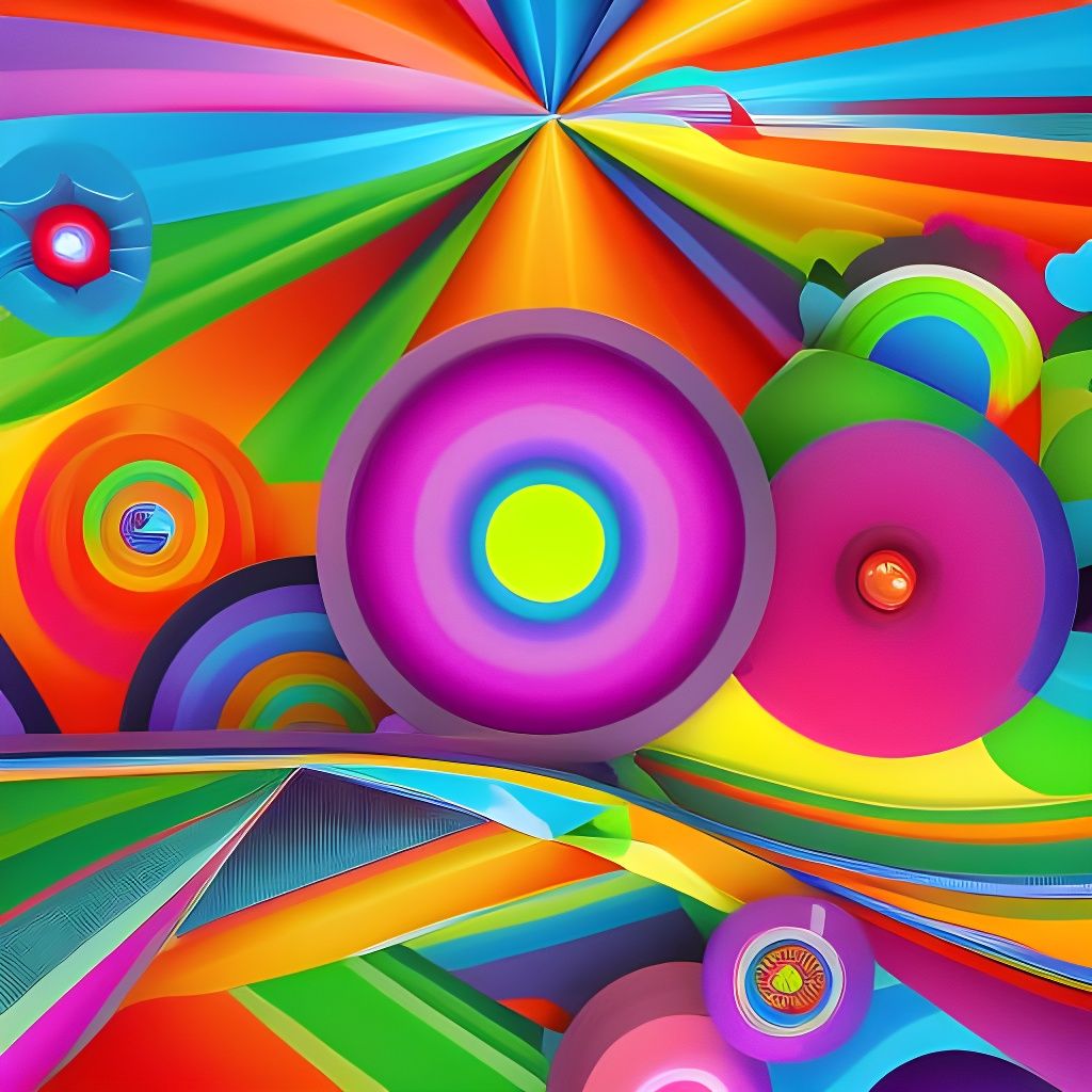 Whimsical Candy Art: Sunday is Funday in Candyland