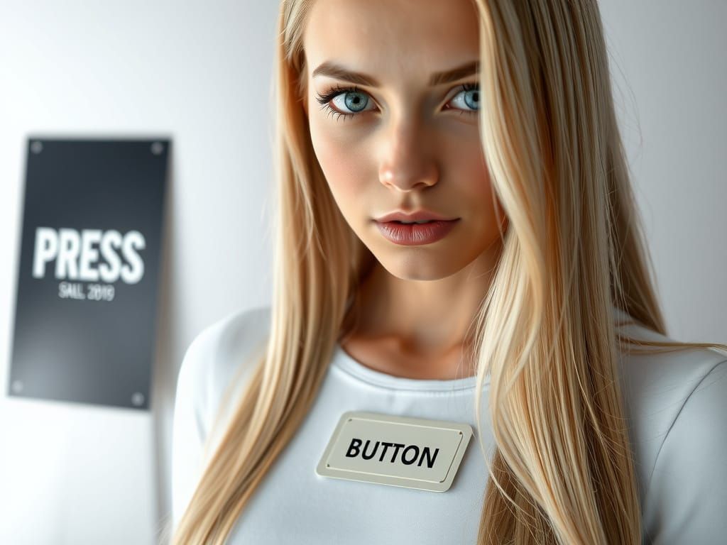 Radiant Young Woman in High-End Cinematic Portrait
