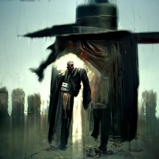 The Last Jew: A Sinister Fantasy Portrait
