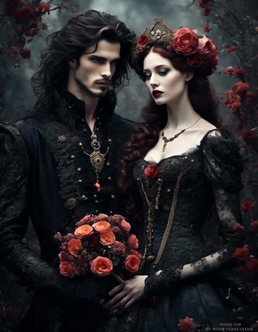 Dark Gothic Lovers in FolknMyth Style