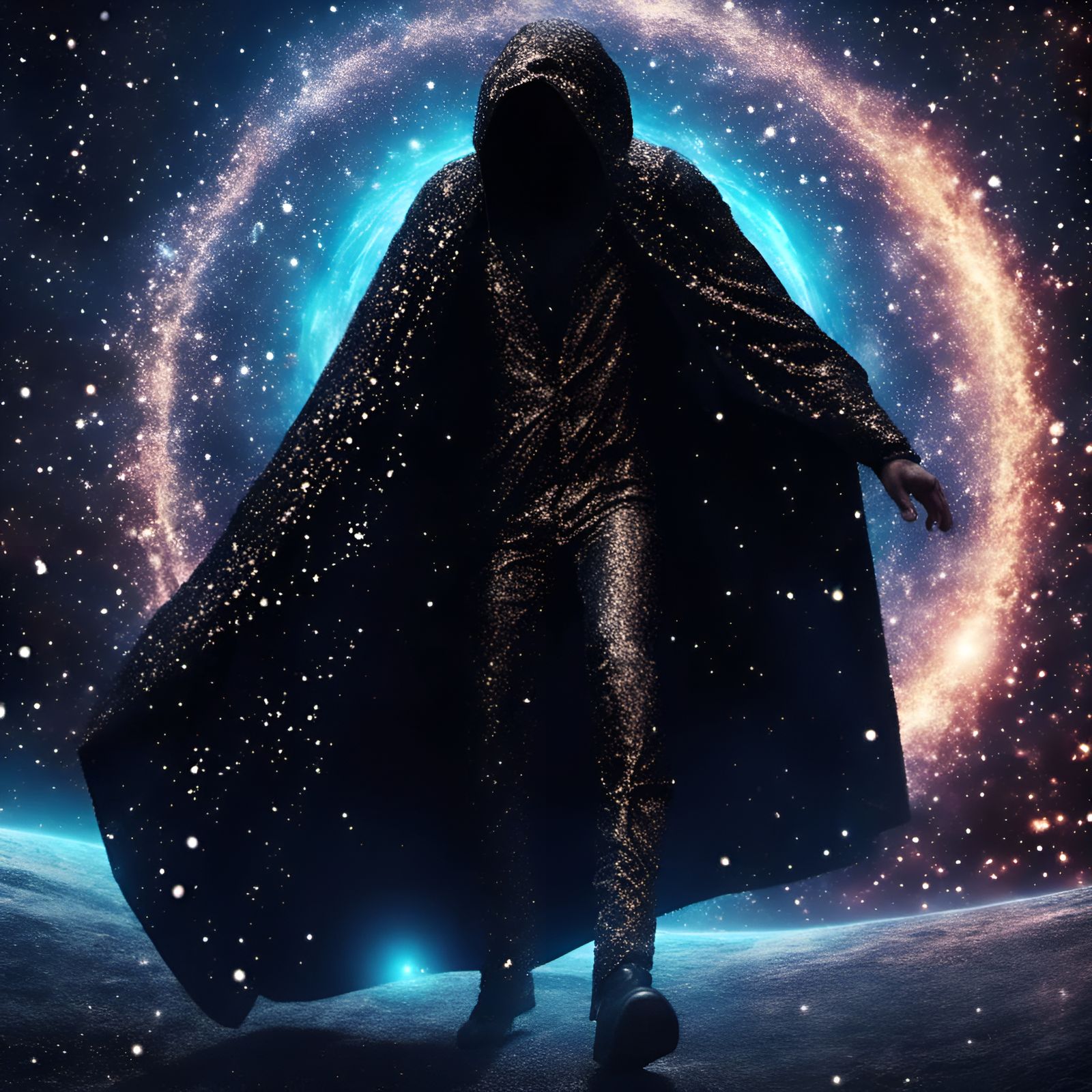 Aquarius Man Walks Enraged Black Hole World