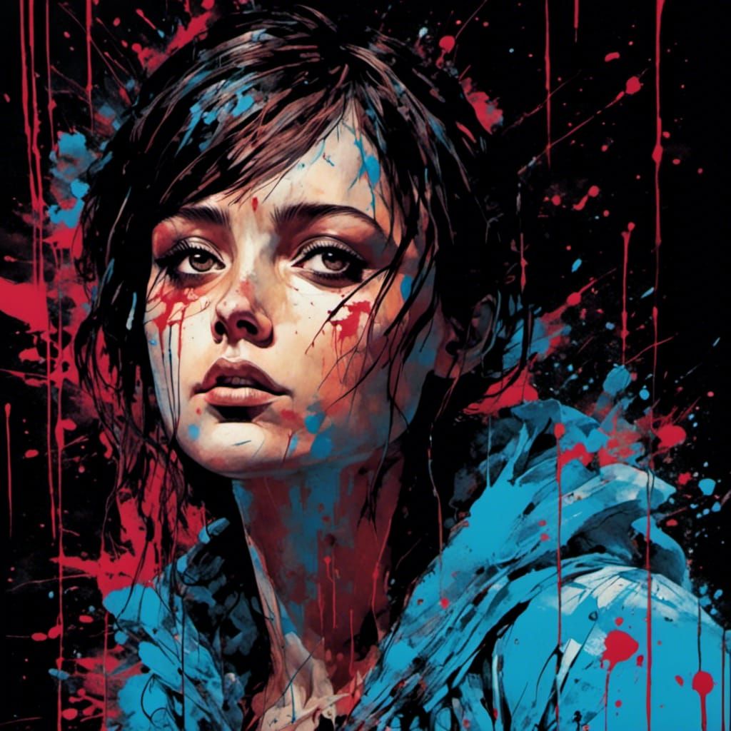 Ella Purnell as Lucy MacLean: Comic Book Portrait