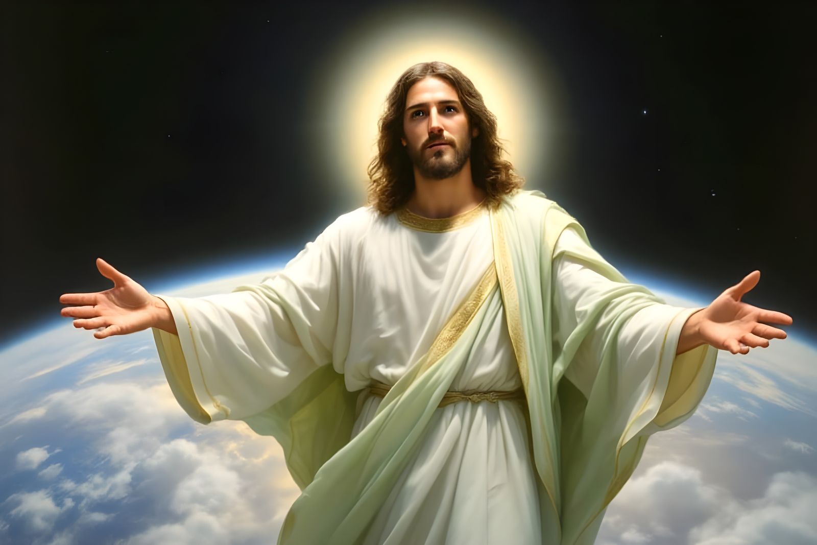 Jesus Christ on the Moon, Neoclassical Style