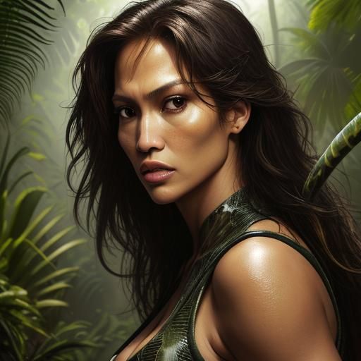 Jennifer Lopez - Inspired by the movie “Anaconda”