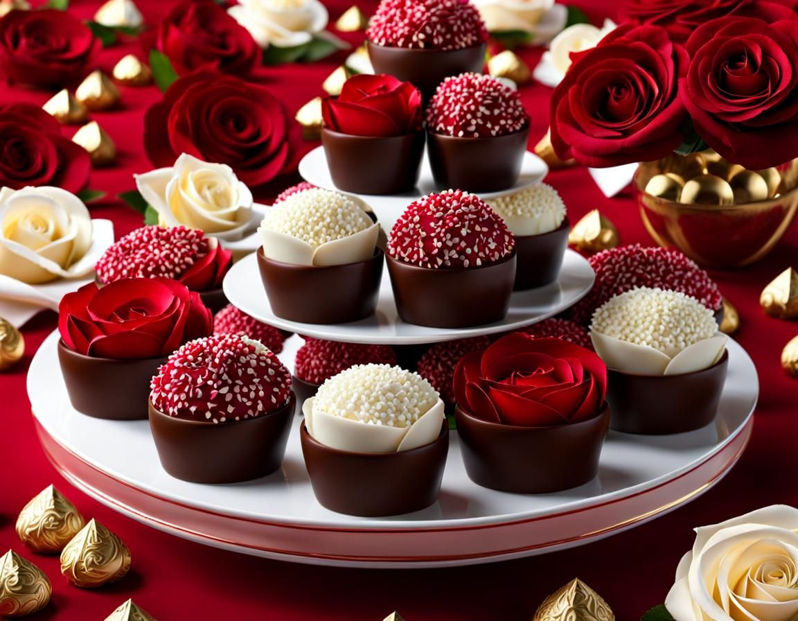 Chocolates and Roses Pyramid (Version 2)