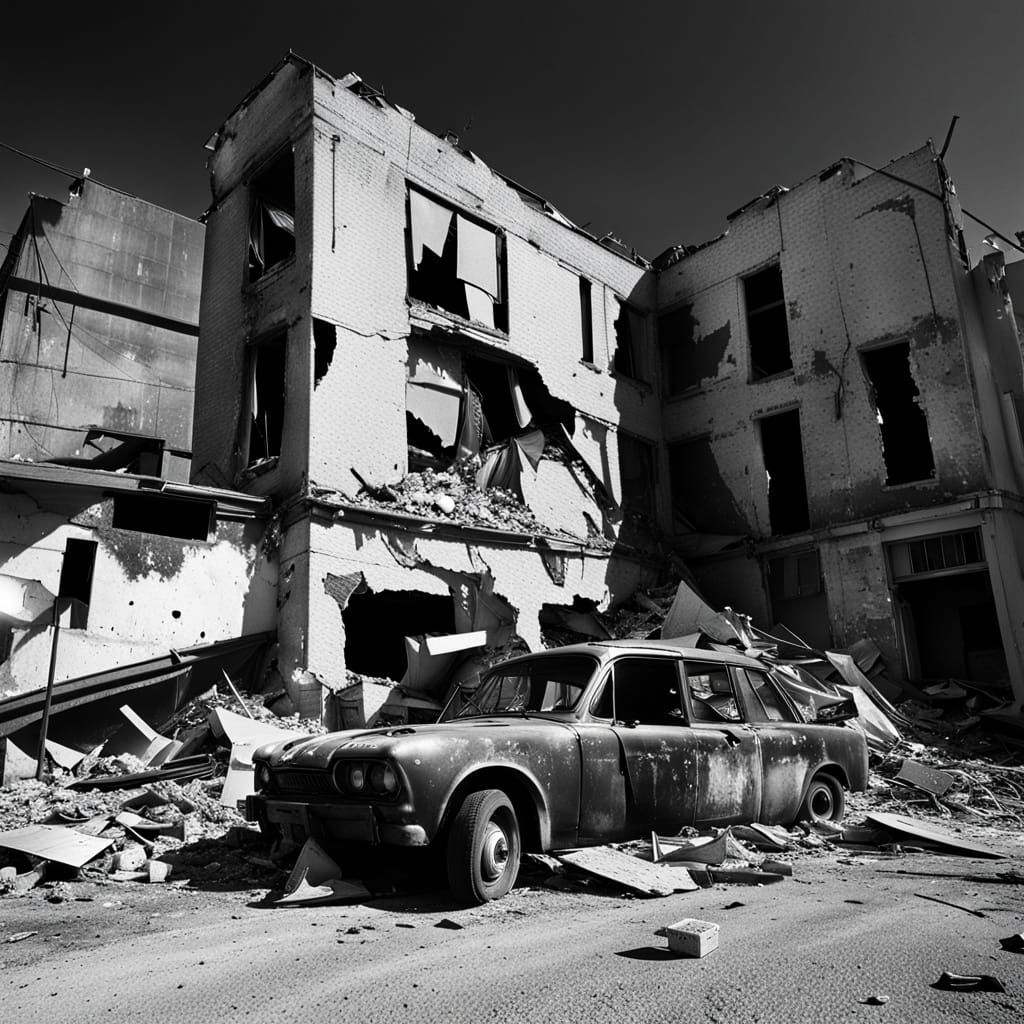 Film Noir: Giant Rats Roam Urban Wasteland