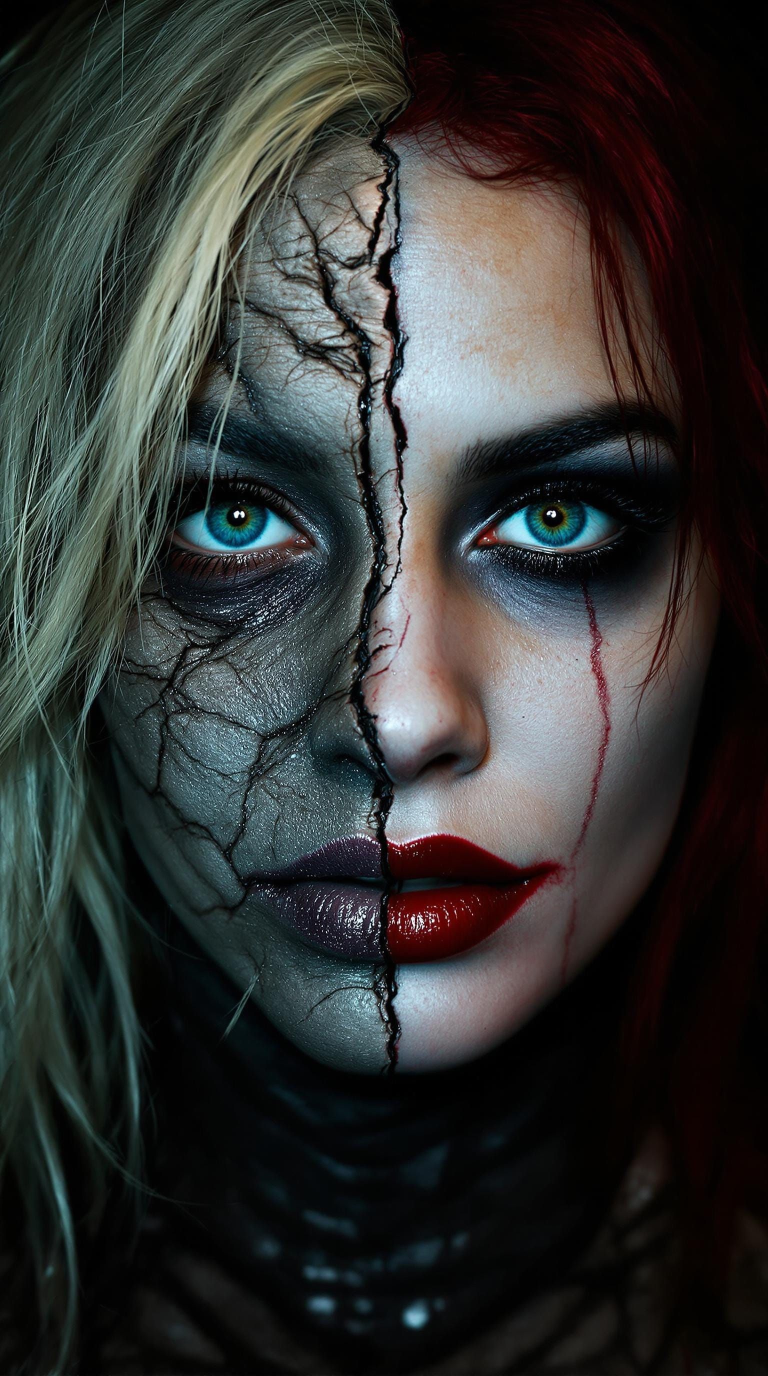 Bianca Two Face: Haunting Duality in Cinematic Glory