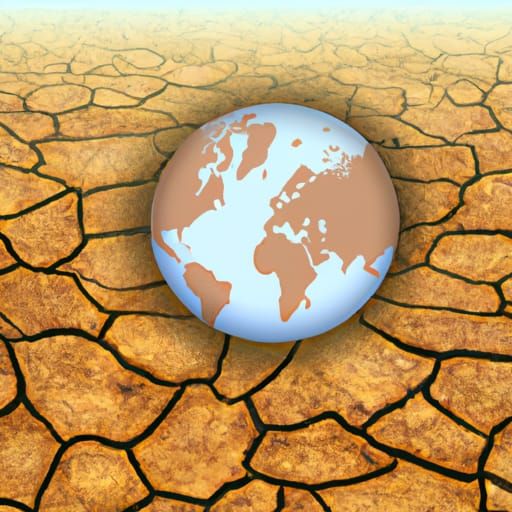 AI Image of a Barren, Empty Earth