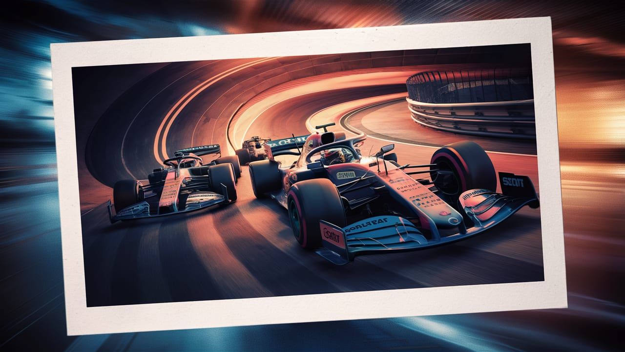 Formula 1 Racing Car Chase in 8K
