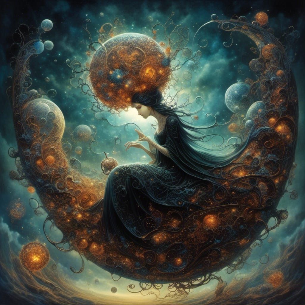 Surreal Dreamlike Fantasy With Grand Cannon