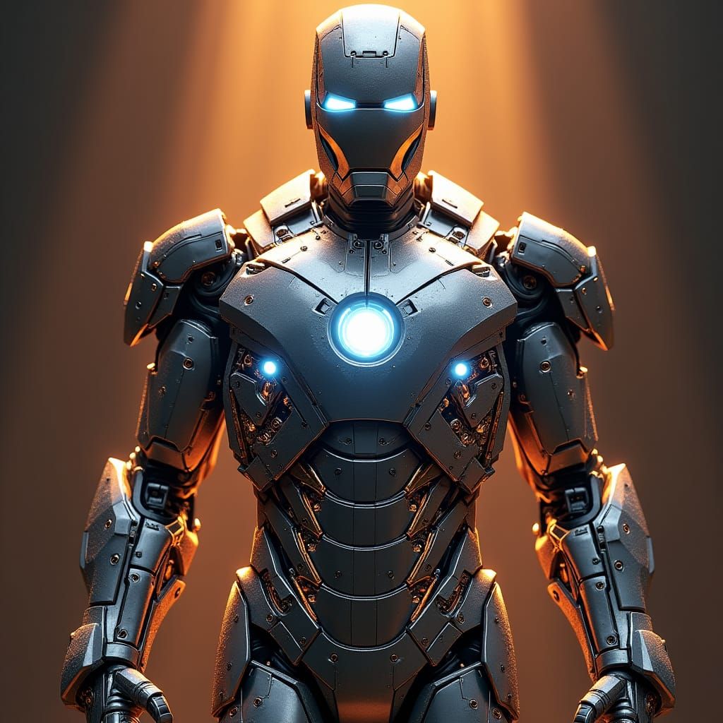 Iron Man Nanotechnology Suit Concept Art