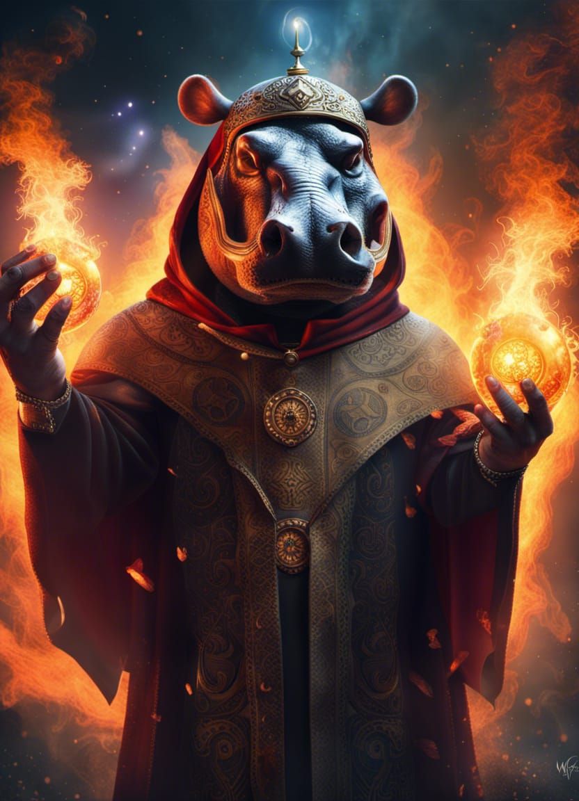 Space Hippo Magician