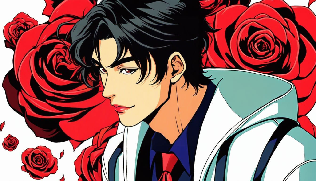 Vintage Anime Latin Lover Reveals Passionate Secret