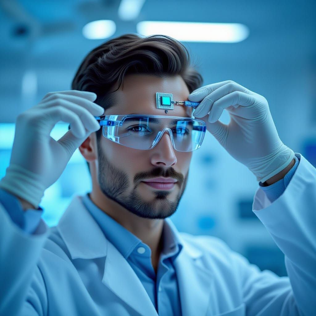 Man Receives Neural Chip in Advanced Lab