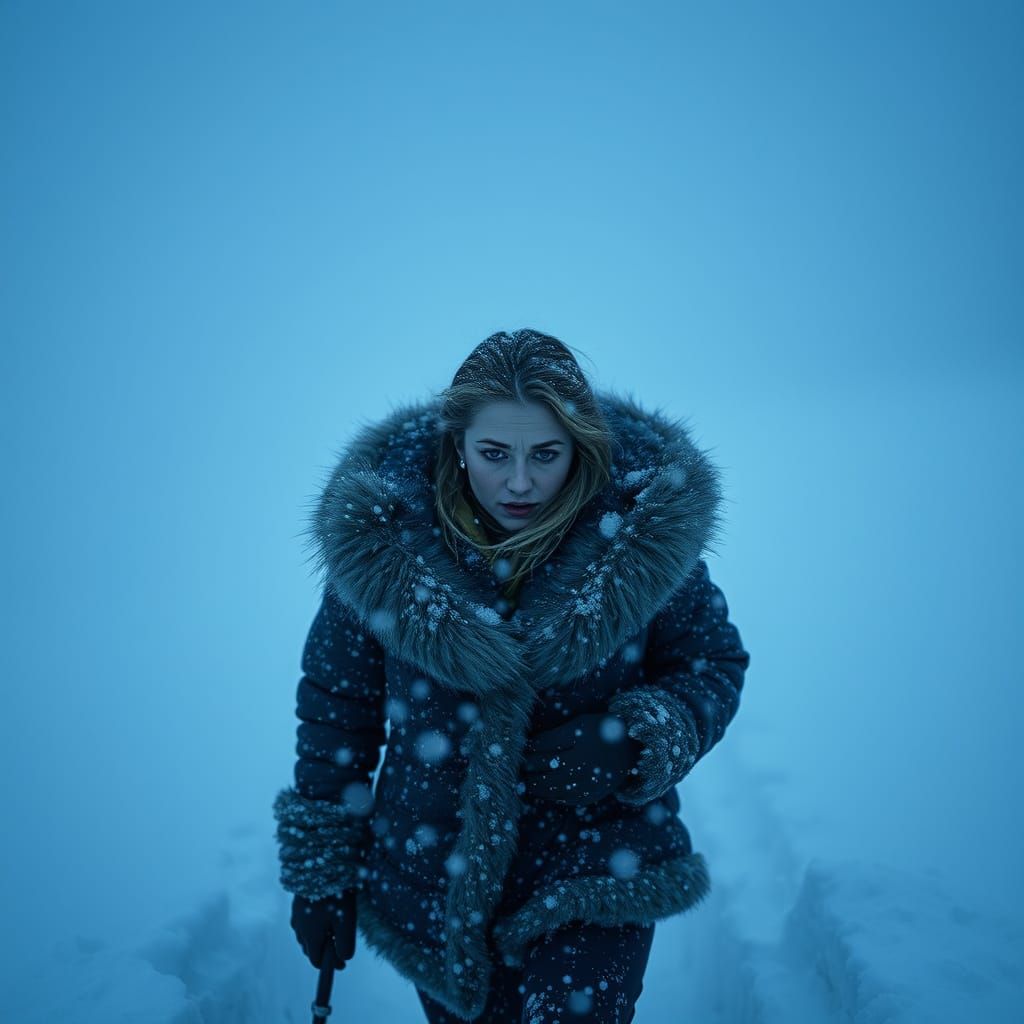 Anna Kendrick Trudges Through Antarctic Blizzard in Fierce W...