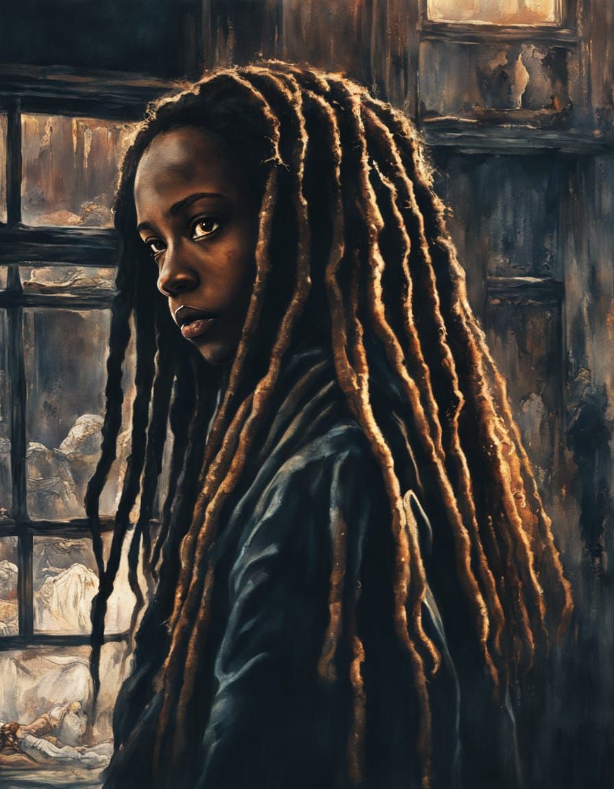 Dark Skinned Angels Soar Above Urban Chaos in a Cinematic Ma...