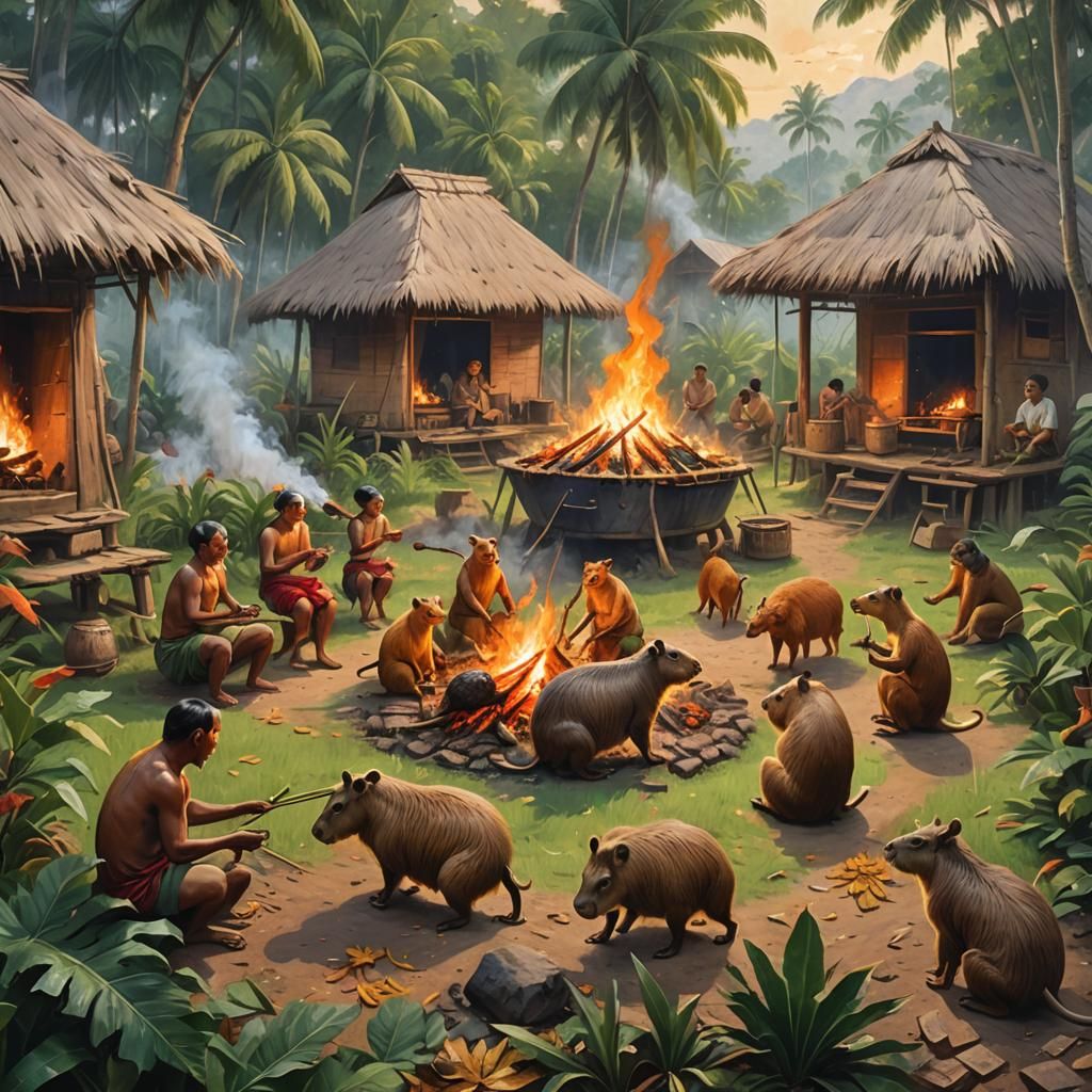 Capybara village II